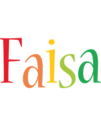 Faisa birthday logo