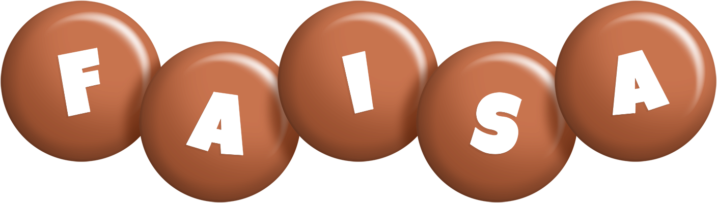 Faisa candy-brown logo