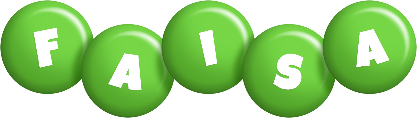 Faisa candy-green logo