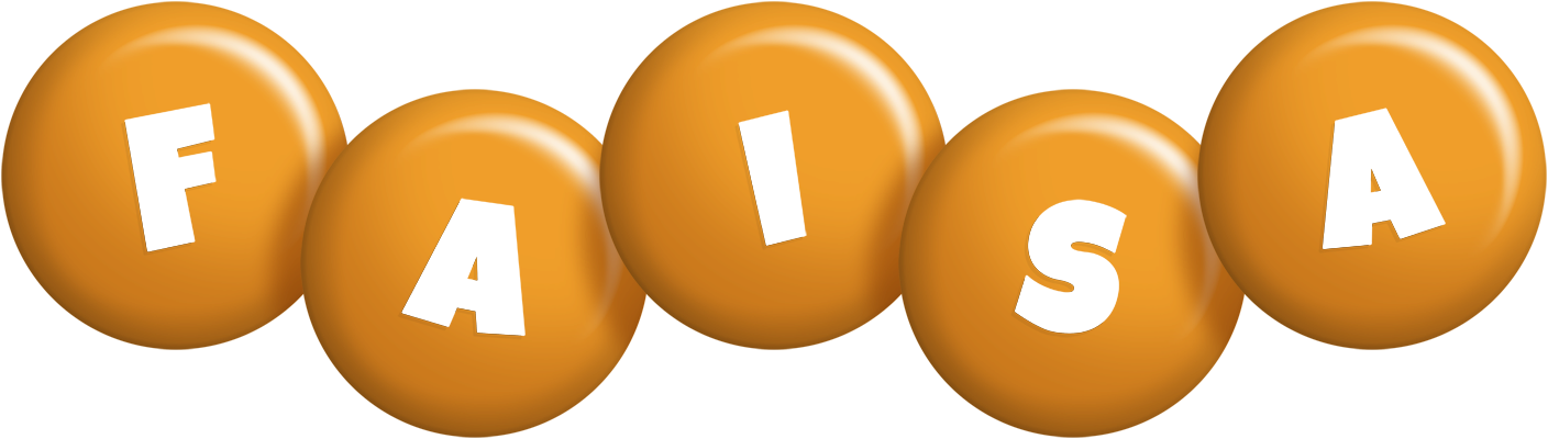 Faisa candy-orange logo