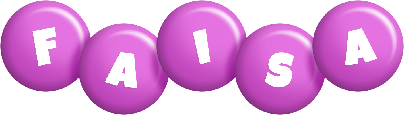 Faisa candy-purple logo