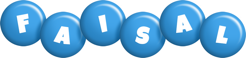 Faisal candy-blue logo