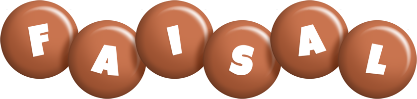 Faisal candy-brown logo