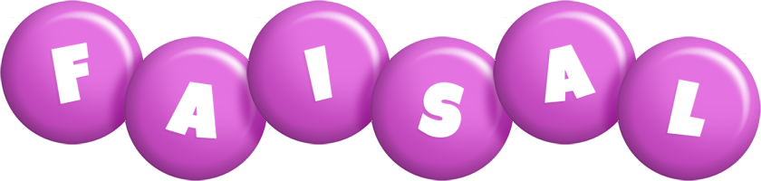 Faisal candy-purple logo