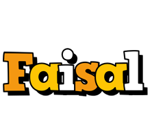 Faisal cartoon logo