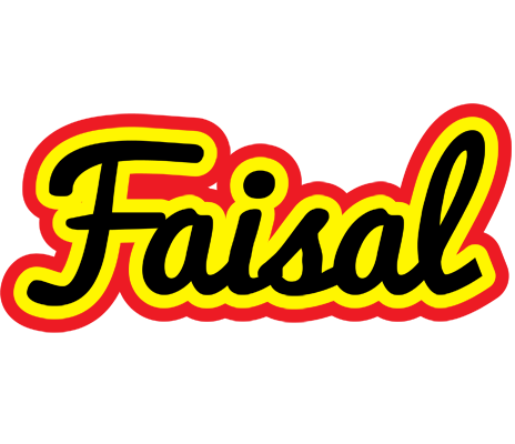 Faisal flaming logo