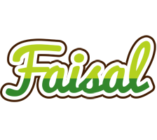 Faisal golfing logo