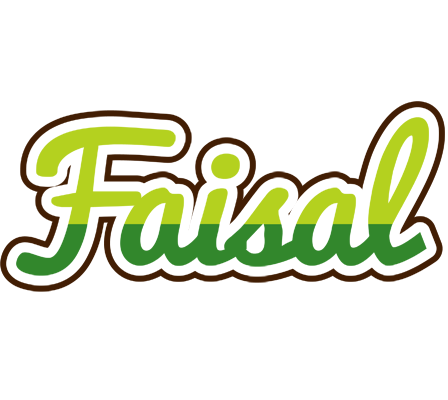 Faisal golfing logo