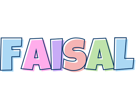 Faisal pastel logo