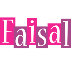 Faisal whine logo