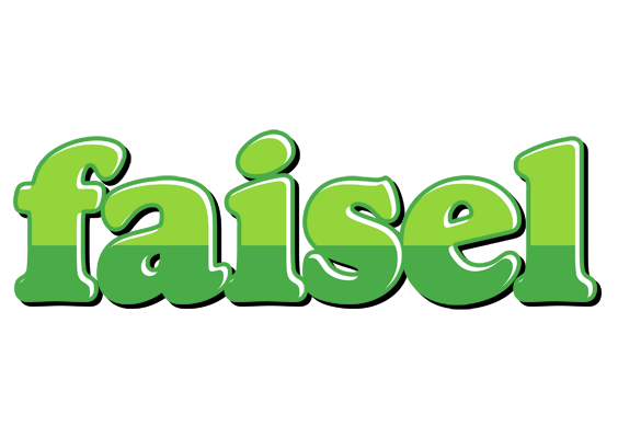 Faisel apple logo