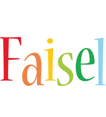 Faisel birthday logo