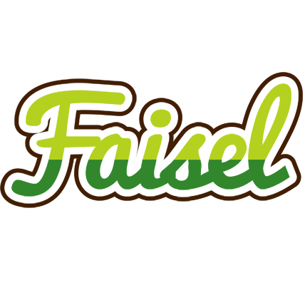 Faisel golfing logo