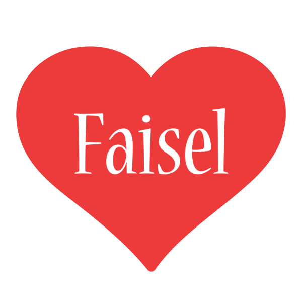 Faisel love logo