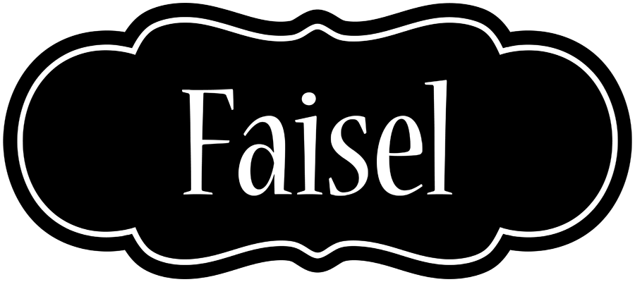 Faisel welcome logo
