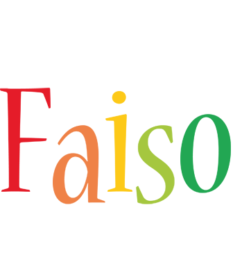Faiso birthday logo
