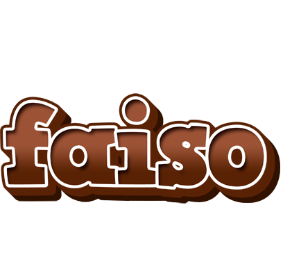 Faiso brownie logo