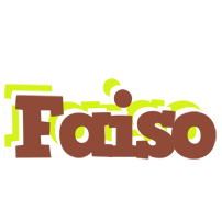 Faiso caffeebar logo