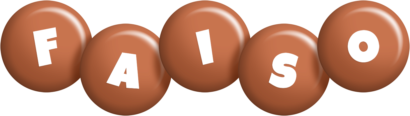 Faiso candy-brown logo