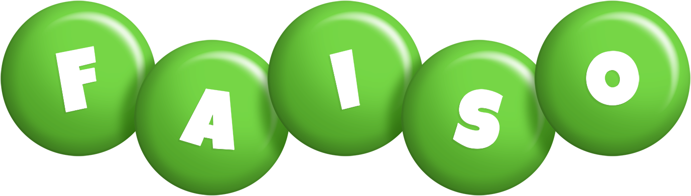 Faiso candy-green logo