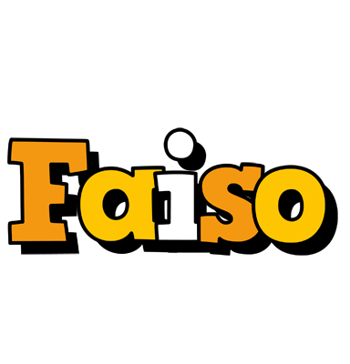 Faiso cartoon logo