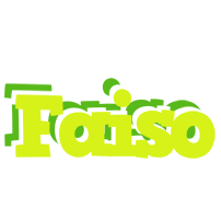 Faiso citrus logo