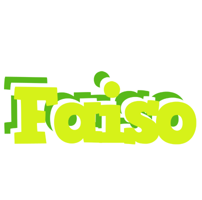Faiso citrus logo