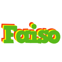 Faiso crocodile logo