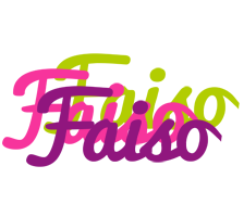 Faiso flowers logo