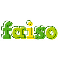 Faiso juice logo