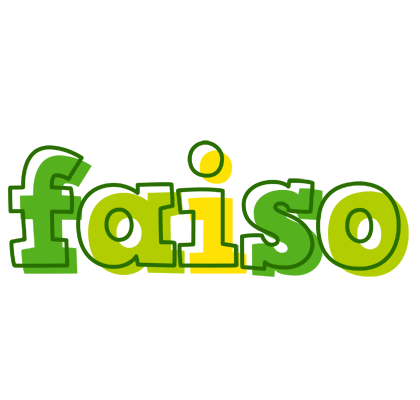 Faiso juice logo