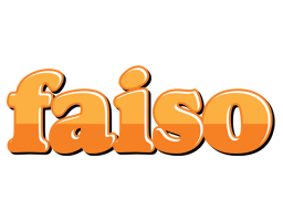 Faiso orange logo