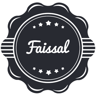 Faissal badge logo