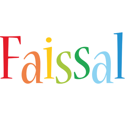 Faissal birthday logo