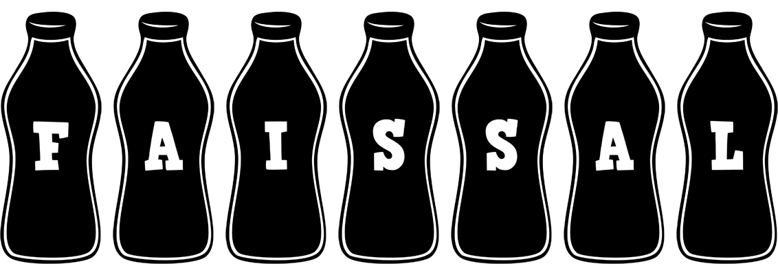 Faissal bottle logo