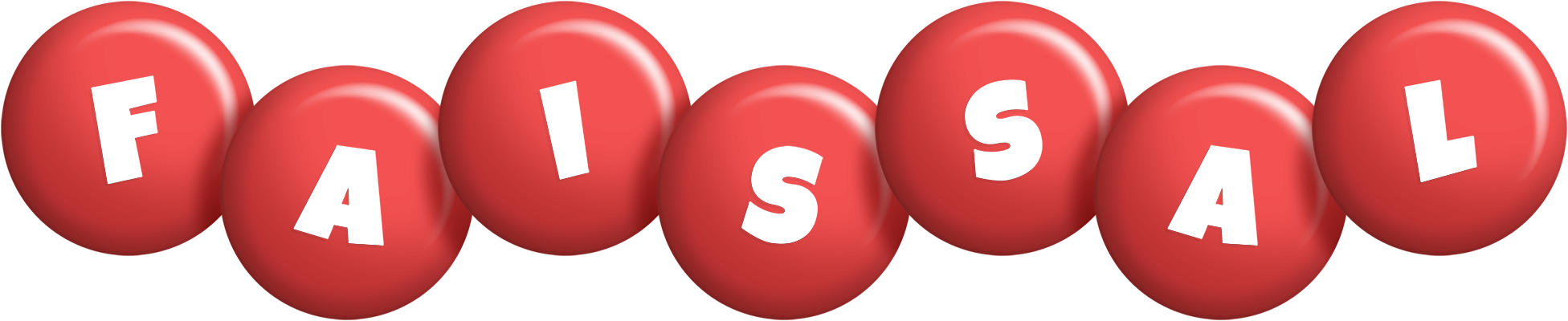 Faissal candy-red logo