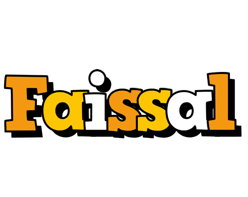 Faissal cartoon logo