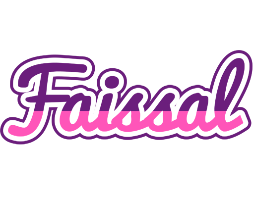 Faissal cheerful logo