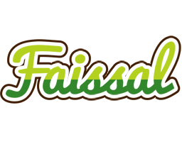 Faissal golfing logo