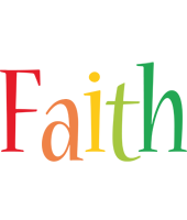 Faith birthday logo