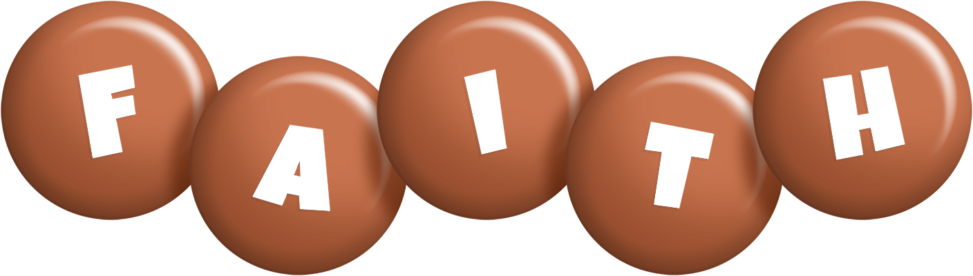 Faith candy-brown logo