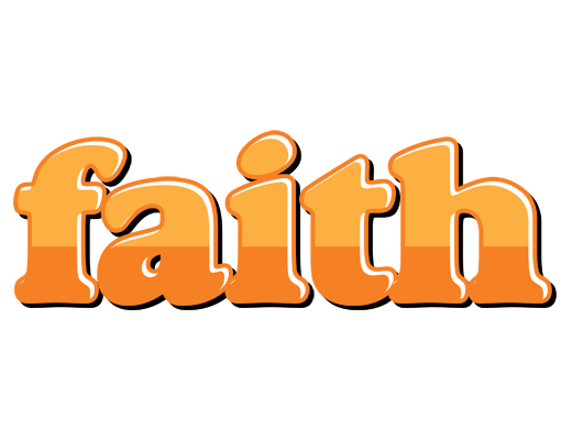 Faith orange logo