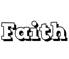 Faith snowing logo
