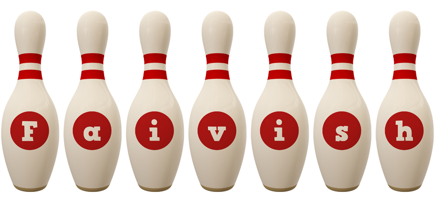 Faivish bowling-pin logo