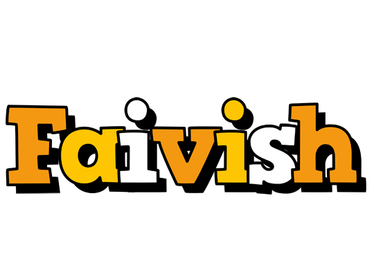 Faivish cartoon logo