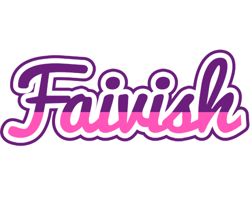Faivish cheerful logo