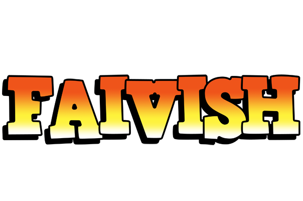 Faivish sunset logo