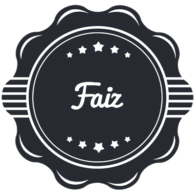 Faiz badge logo