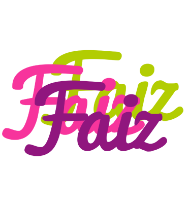 Faiz flowers logo