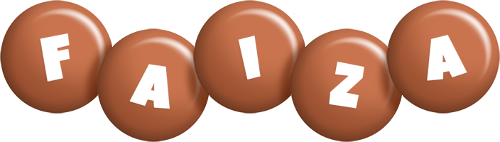 Faiza candy-brown logo